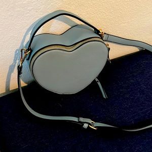 Blue heart shaped purse 💙